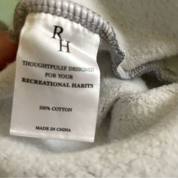 Recreational Habits Ziggy Unisex Sweat Shorts Grey XS - Picture 7 of 8